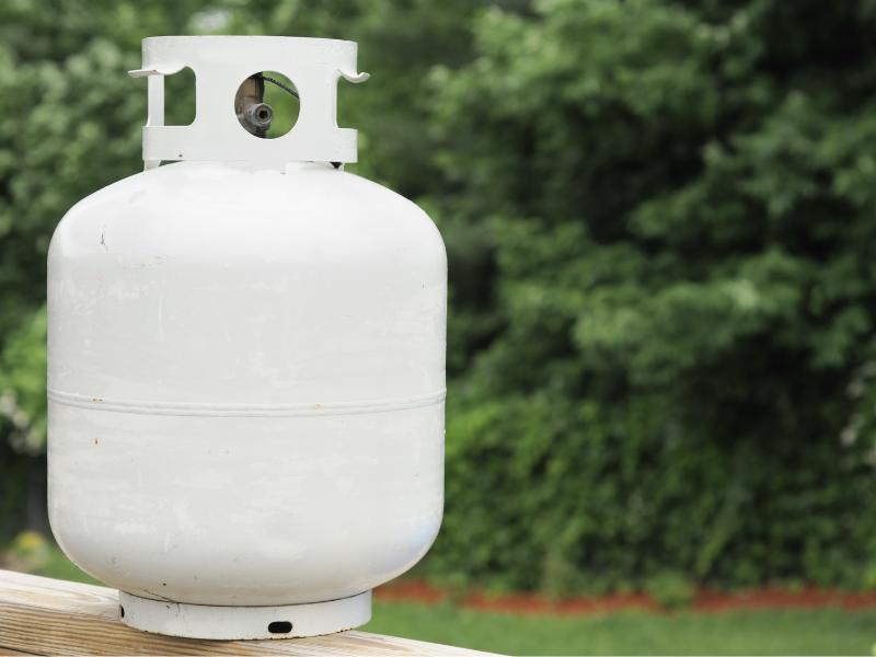 Propane Tank Storage